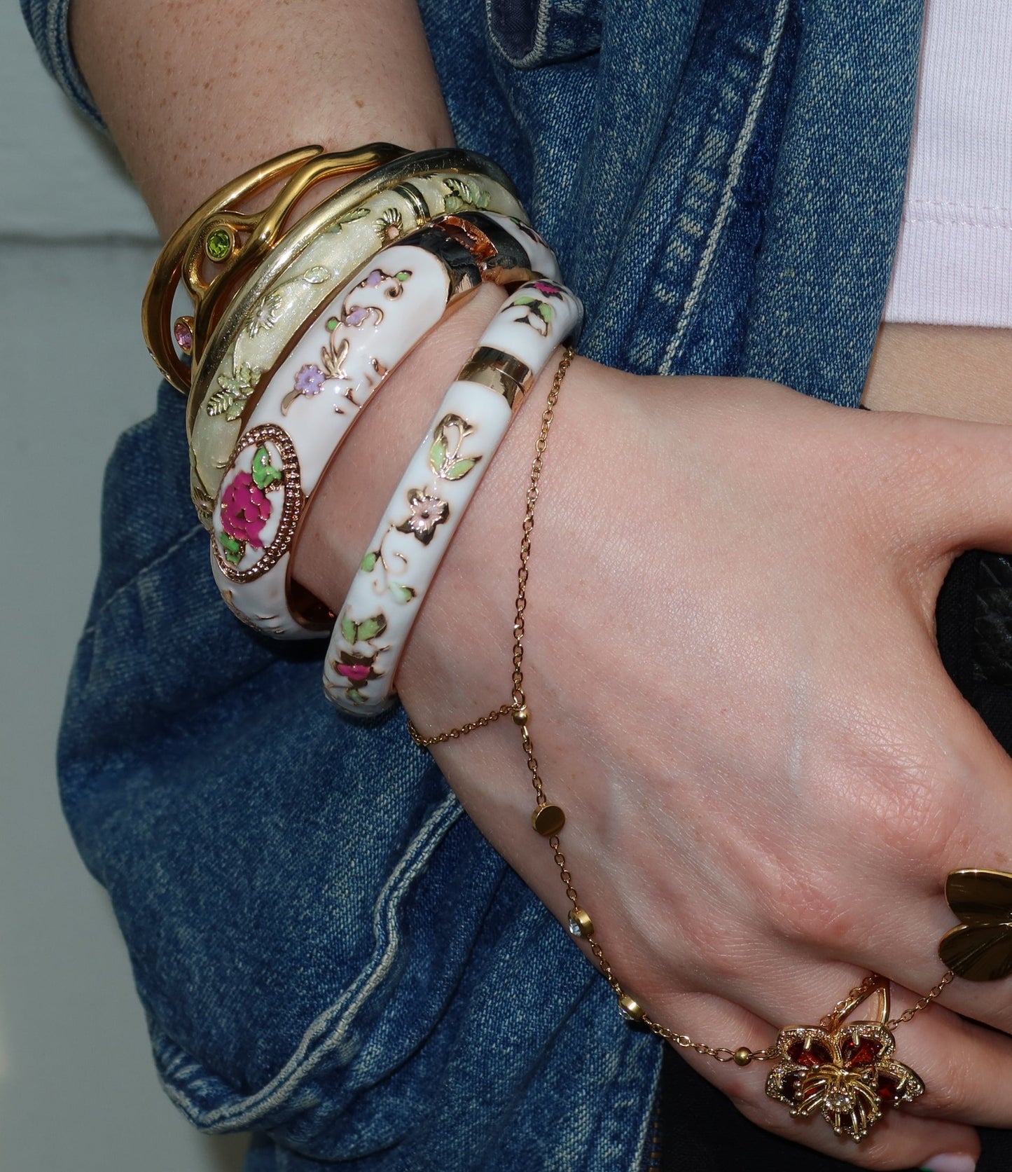 VENICE ENAMEL BANGLE