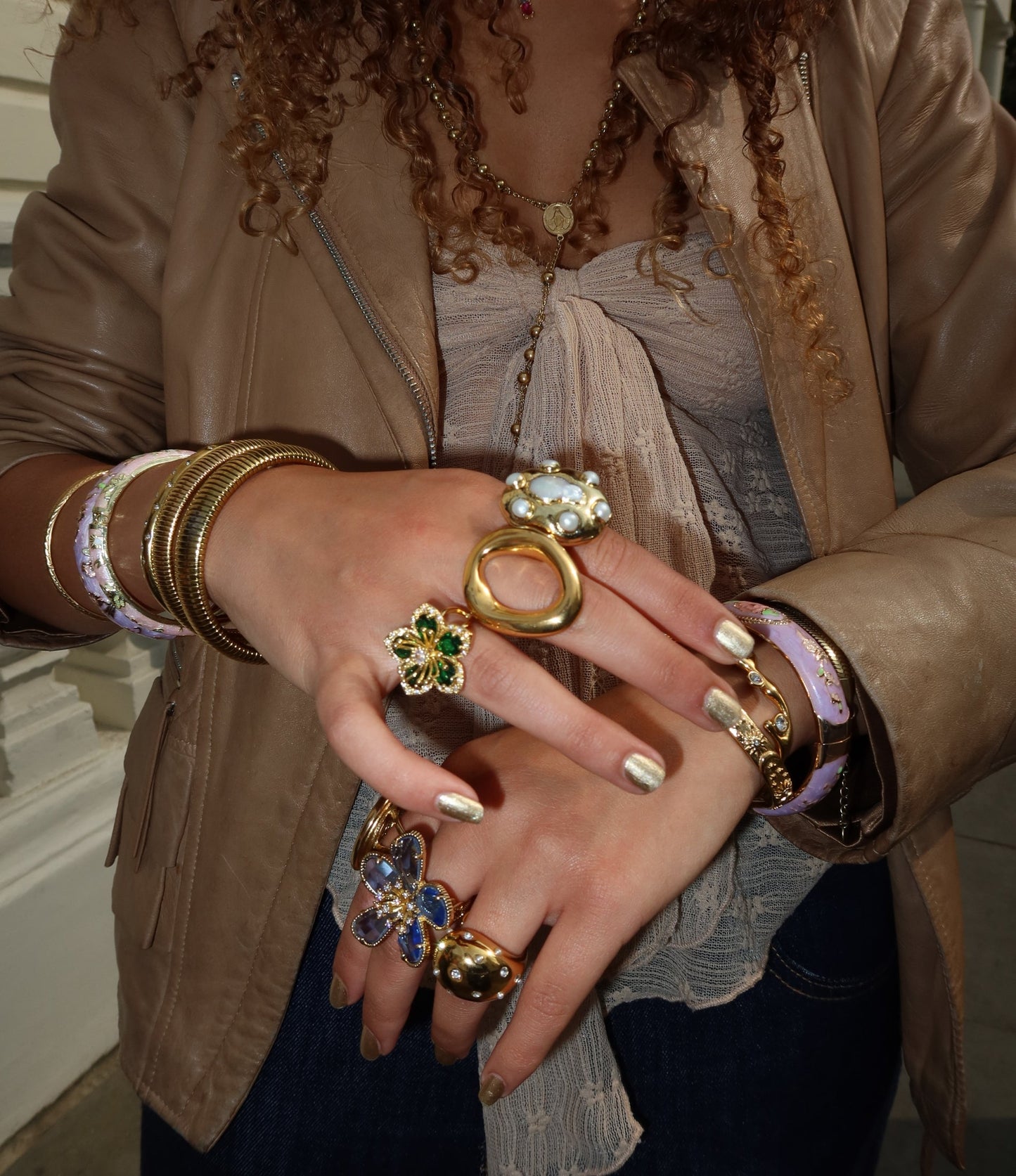 VENICE ENAMEL BANGLE