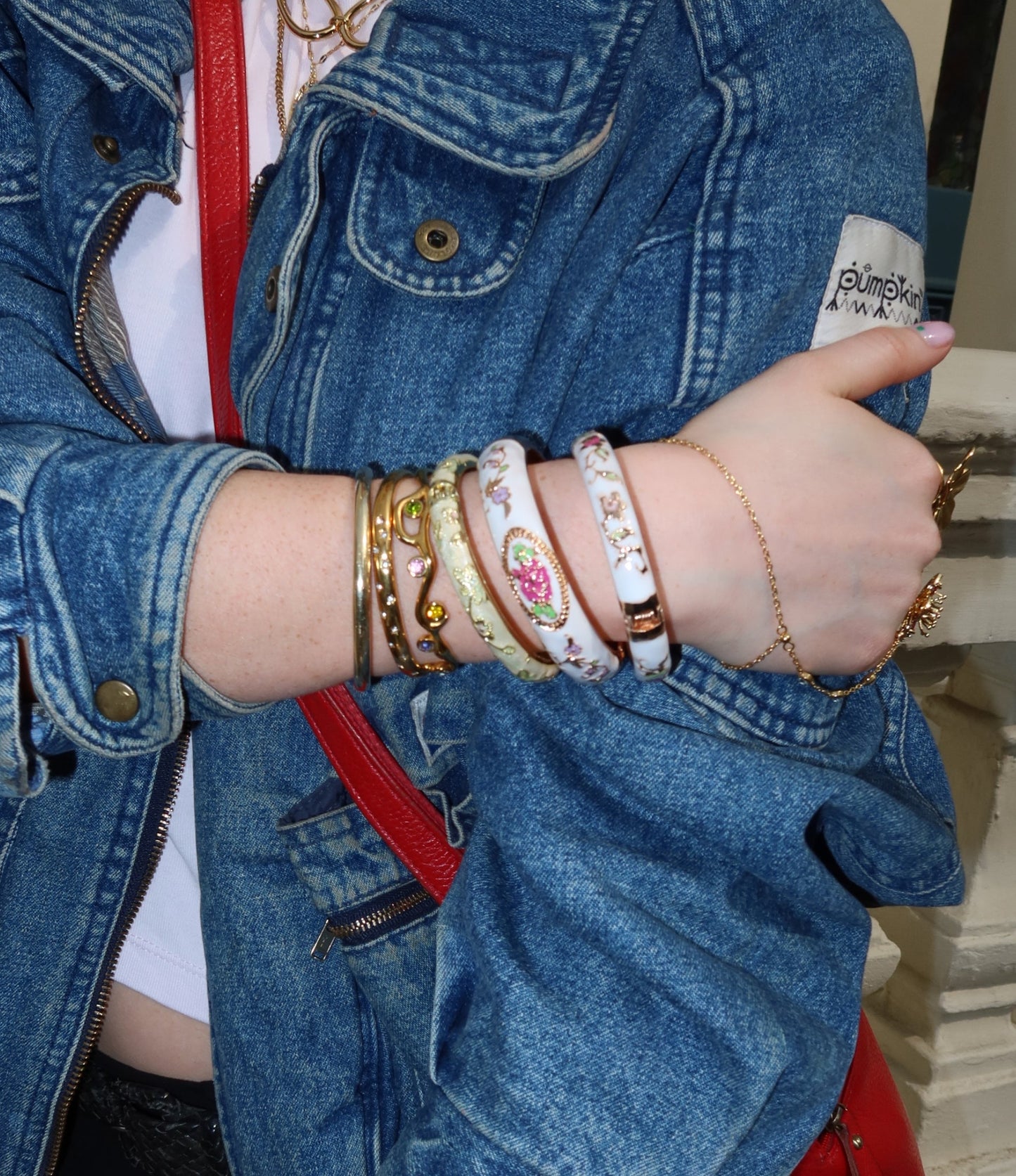 VENICE ENAMEL BANGLE