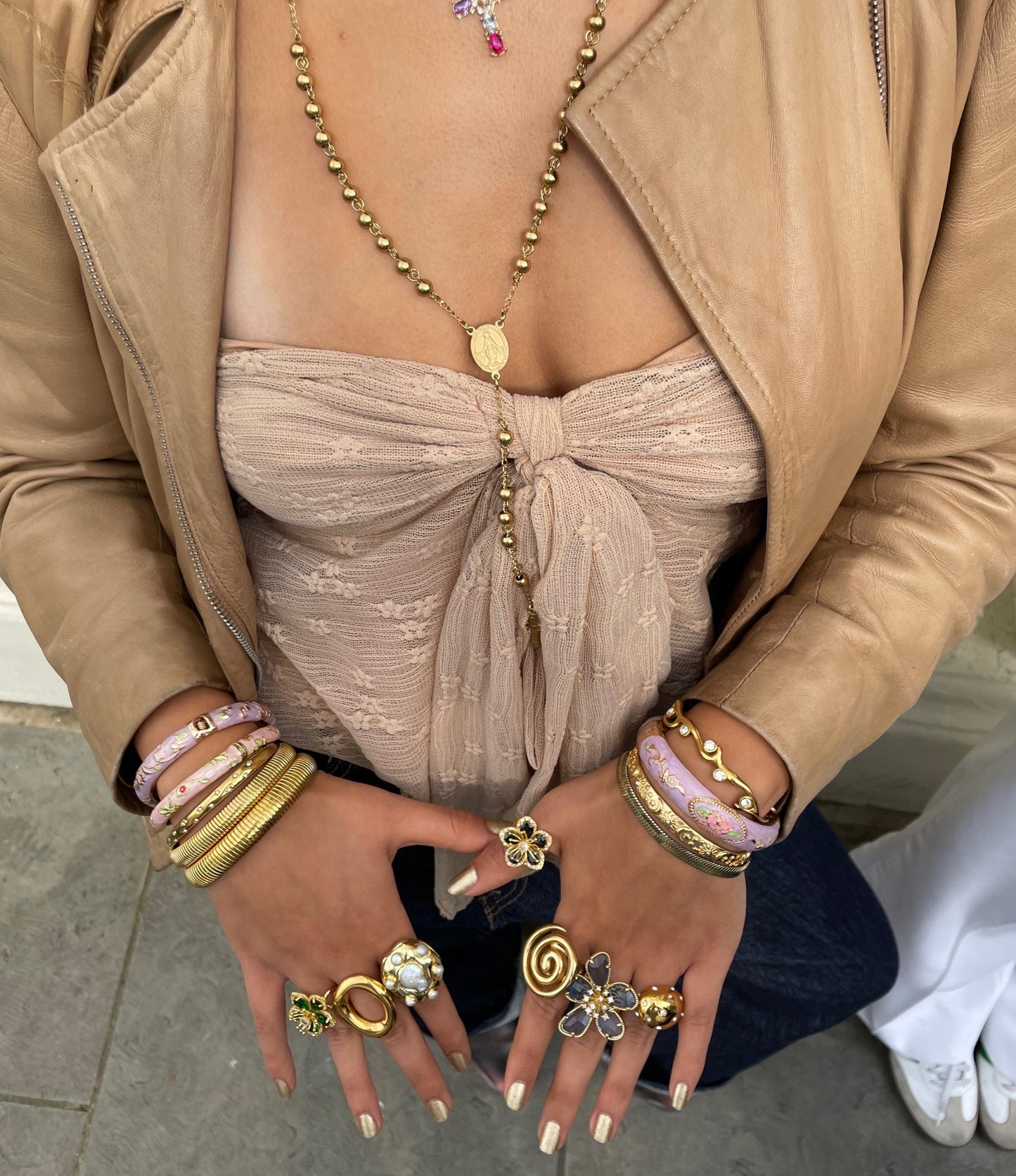 RETRO BABY BANGLE