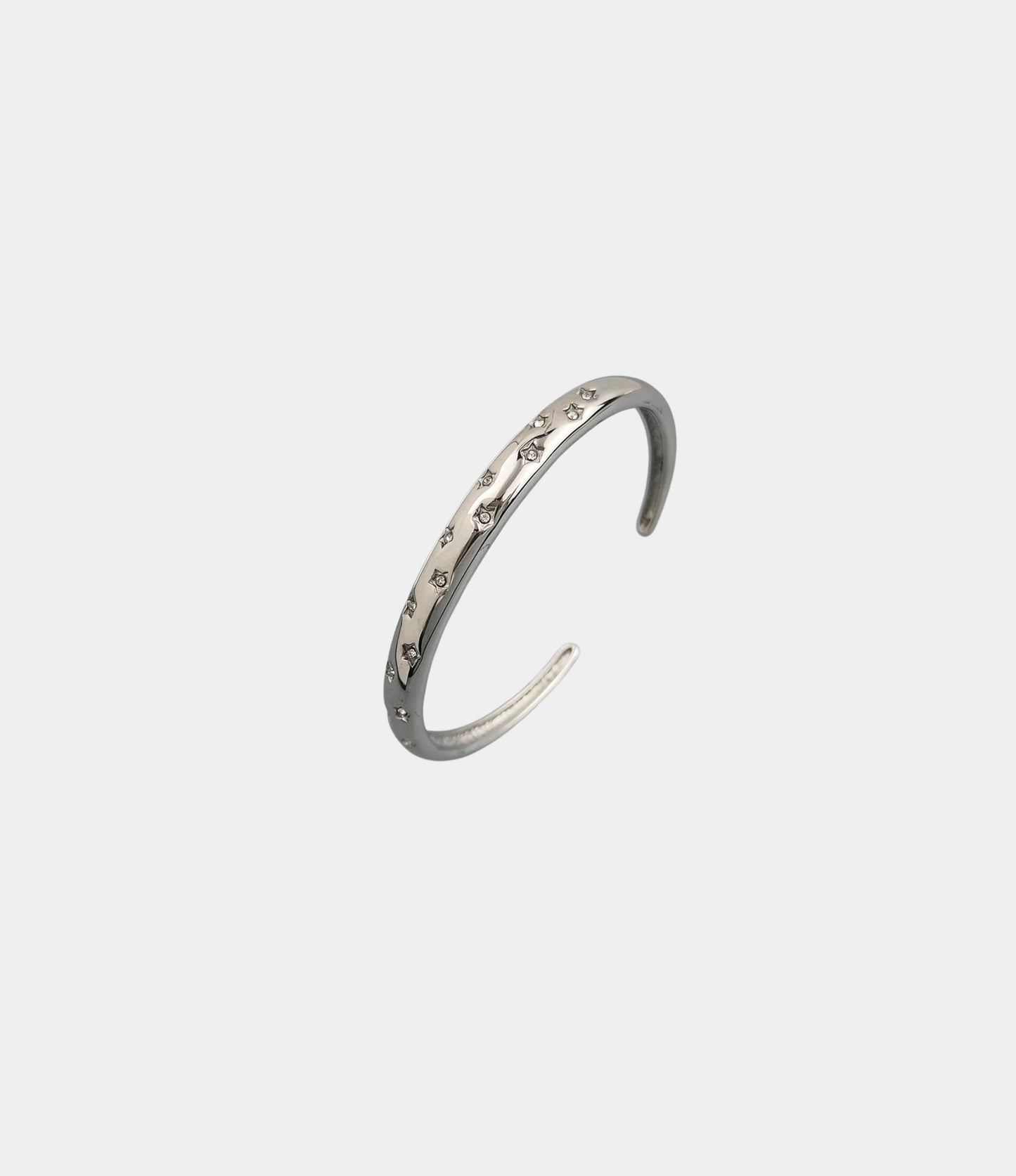 OLIVIA BANGLE IN WHITE