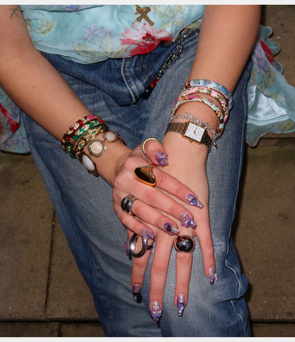 BOHO LINK CHARM BRACELET