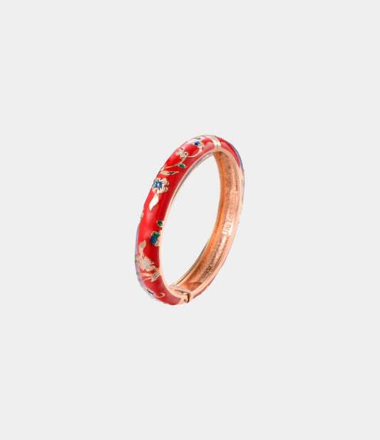 LOVE DROP BANGLE IN RED