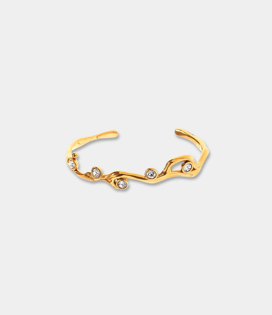 AURELIA BANGLE IN WHITE